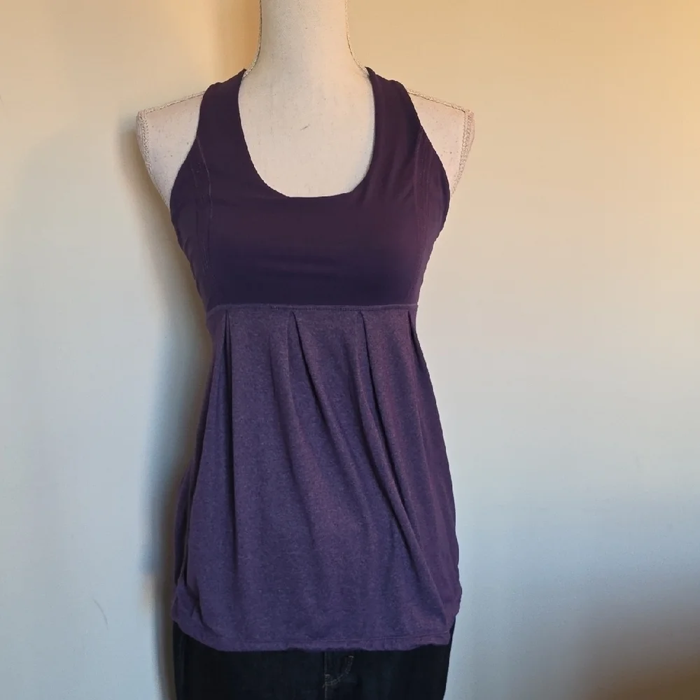 Lululemon Athletica Purple Tank Top